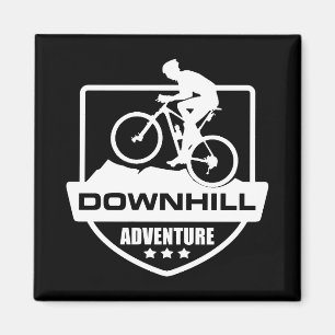 Mtb Downhill Mountainbiken Magneet