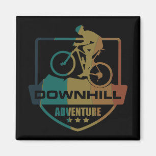 Mtb Downhill Mountainbiken Magneet