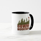MTB downhill mountainbiken Mok (Voorkant rechts)