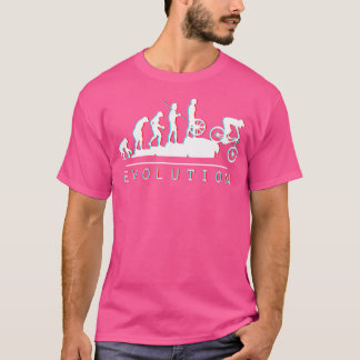MTB evolutie (wit) T-shirt