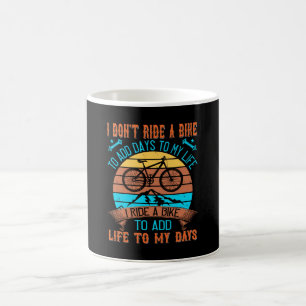 MTB Ik heb een bike gereden om het leven aan mijn Koffiemok