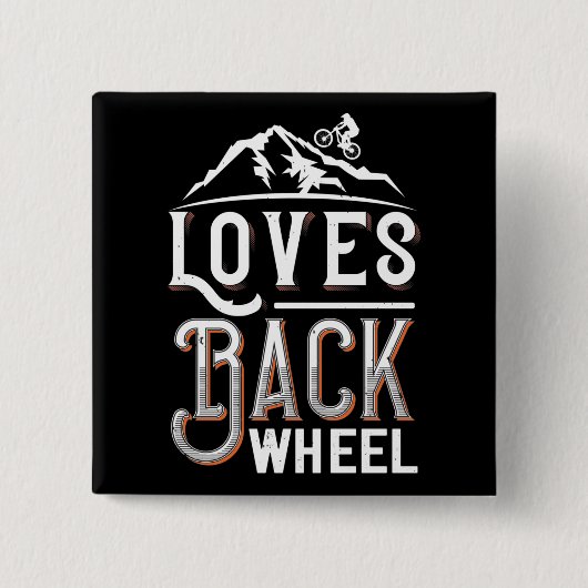 MTB - Loopback Wheel Vierkante Button 5,1 Cm (Voorkant)