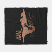 Mtb Moab - Utah Mountainbiken Fleece Deken (Voorkant (Horizontaal))