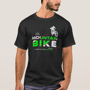 Mtb Mountain Bike Accessoires E Bike Downhill Bicy T-shirt