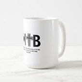 MTB Mountain Bike Coffee Mug (Devant droit)