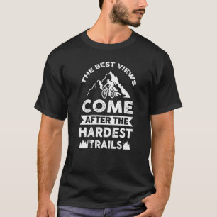 Mtb Mountain Bike Cycling Bmx Uitzichten T-shirt