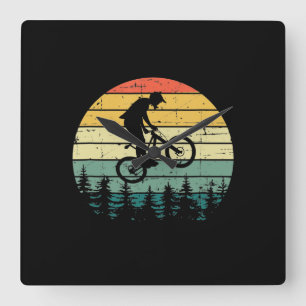 MTB Mountain Bike Vierkante Klok