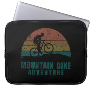Mtb mountainbike avontuur laptop sleeve