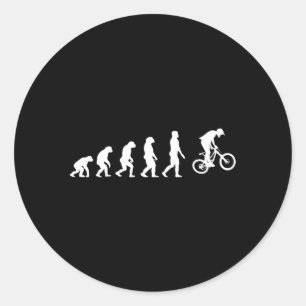 MTB Mountainbike Evolutie Ronde Sticker