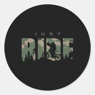 MTB mountainbike MTB mountainbike Ronde Sticker