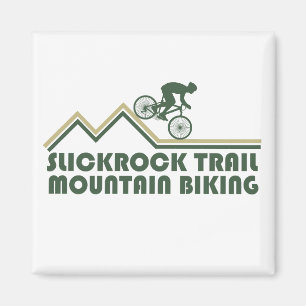 Mtb Mountainbiken - Slickrock Trails Utah Magneet