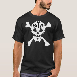 "MTB SPROCKET SKULL & BOTTEN" T-SHIRT