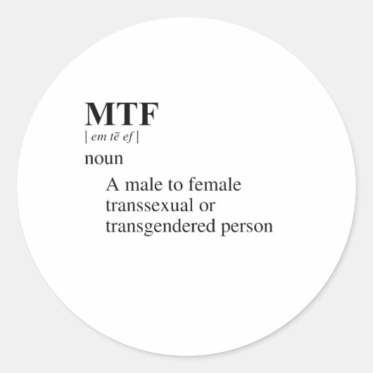 MTF RONDE STICKER (Voorkant)