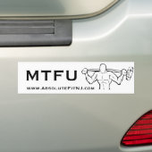 MTFU-Bumpersticker Bumpersticker (Op auto)