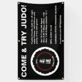 MTG Judo Club Banner (Verticaal)
