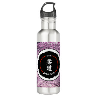 MTG Judo Club Cherry Blossom Water Bottle Waterfles