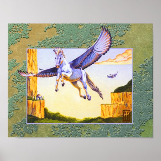 MtG Mesa Pegasus afdruk Poster (Voorkant)