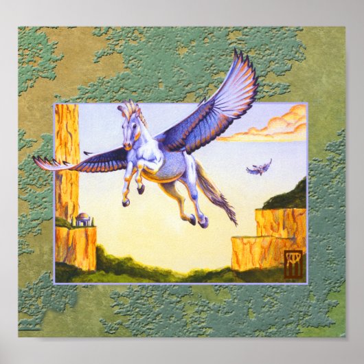 MtG Mesa Pegasus-druk Poster (Voorkant)