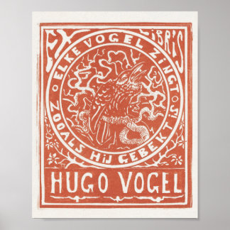 Mtheo van hoytema - kalender - reigerkunst - akkoo poster