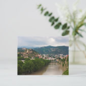 Mt'k'vari Rivierstroom, Tbilisi Briefkaart (Staand voorkant)