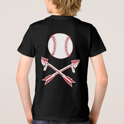 MTL Ball & Arrows Tri-Blend Shirt (Achterkant)