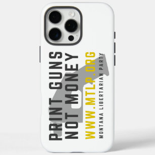 MTLP Print Pistolen Telefoonhoes iPhone 16 Pro Max Hoesje