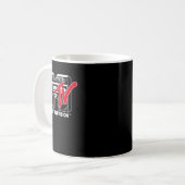 MTV Logo Red Boombox Grafisch Koffiemok (Voorkant links)