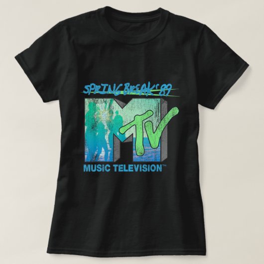 Mtv Spring Break 89 Retro Beach.png T-shirt (Design voorkant)