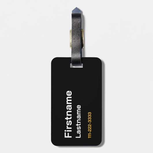 MTW logo Bagagelabel (Achterkant verticaal)