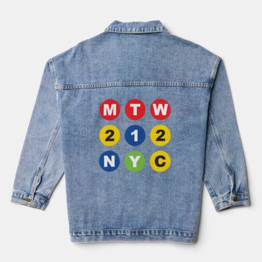 MTW logo  Denim Jacket (Achterkant)