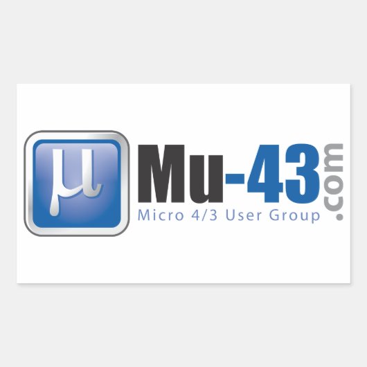 Mu-43 Sticker (Voorkant)