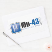 Mu-43 Sticker (Envelop)
