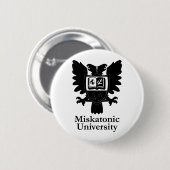MU-Heraldic-Crest-zazzle Ronde Button 5,7 Cm (Voorkant /achterkant)