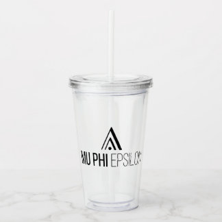 Mu Phi Epsilon-logo Acryl Drinkbeker