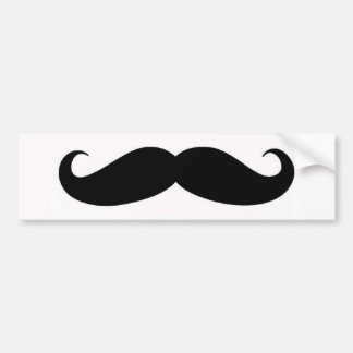 muatache bumpersticker