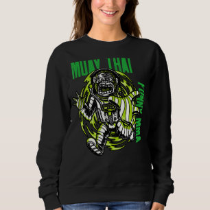 Muay Thai Astronaut Monkey, Space, Mma, Fighting Trui