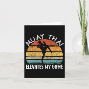 Muay Thai Boksen Martial Arts vechtsport Kaart