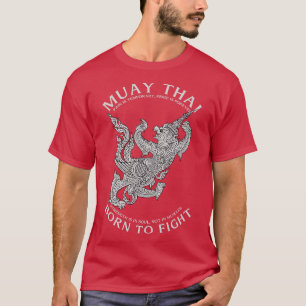 Muay Thai Boran De Kunst van Acht Ledematen 1 T-shirt