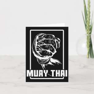 Muay Thai Boxing Arm Kaart