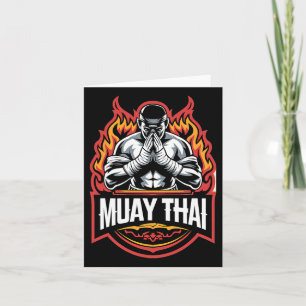 Muay Thai Boxing Fighter Kaart