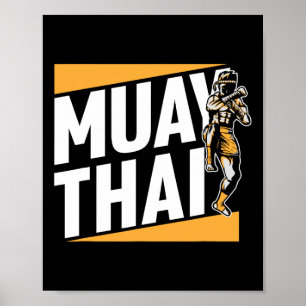 Muay Thai Boxing Hob Poster