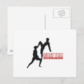 Muay Thai Briefkaart (Voorkant / Achterkant)