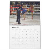 Muay Thai Calendar Kalender (Mar 2027)