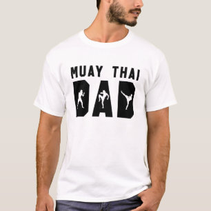 Muay Thai Dad Funny MMA Father T-shirt