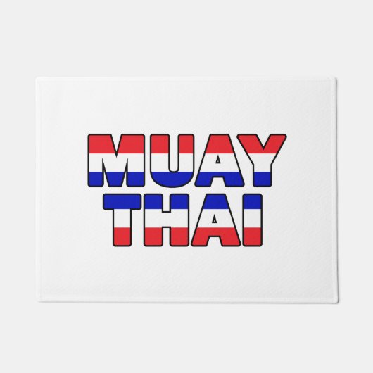 Muay Thai Deurmat (Voorkant)