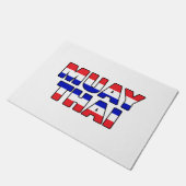 Muay Thai Deurmat (Schuin)