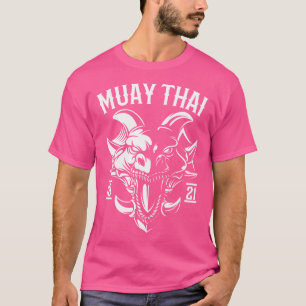 Muay Thai Dragon Nak Muay Kickboksen T-shirt