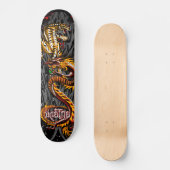 Muay-Thai Elements SK8 Schaats deck Skateboard (Voorkant)