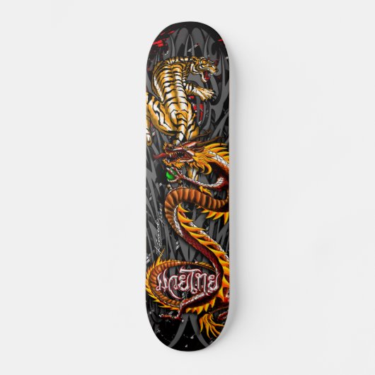 Muay-Thai Elements SK8 Schaats deck Skateboard (Voorkant)