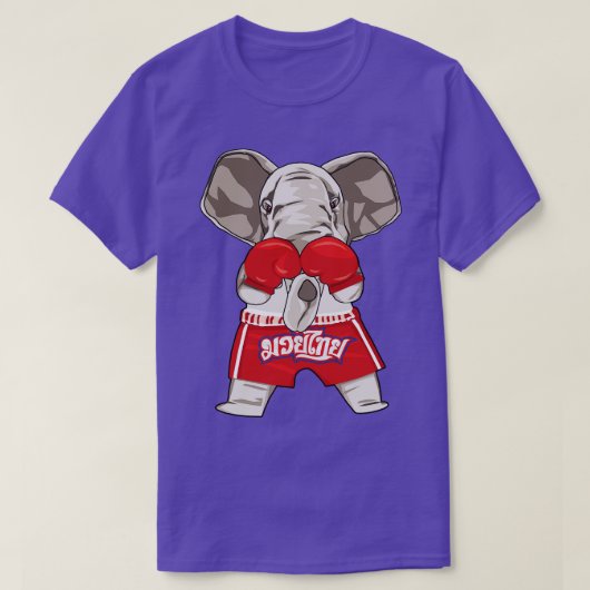 Muay Thai Elephant T-shirt (Design voorkant)
